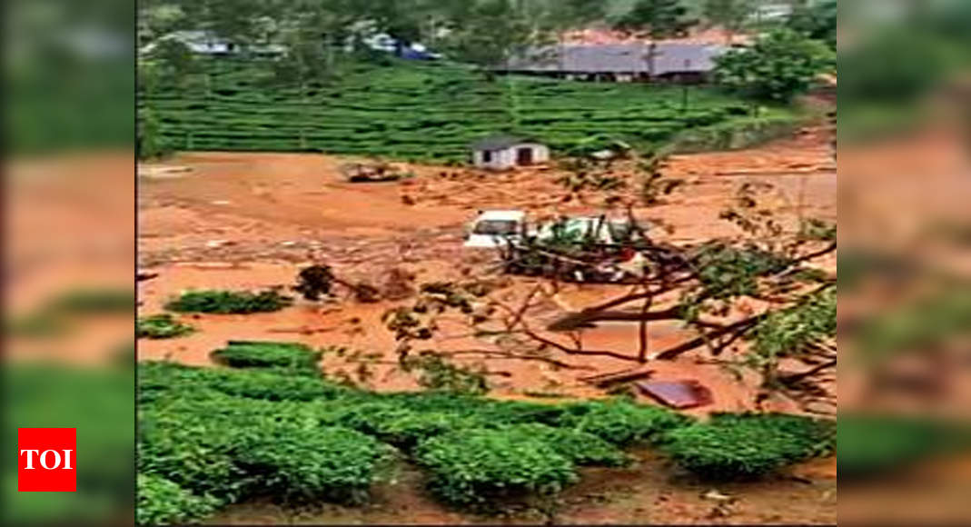 Kerala rain: People missing after massive landslide in Wayanad ...