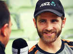 NZ captain Kane Williamson eats birthday cake from Sri Lankan fan