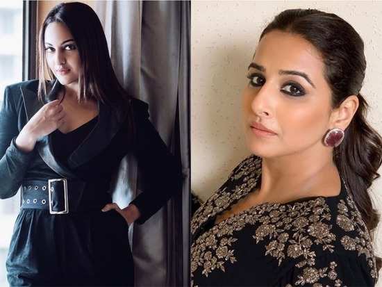 Sonakshi Sinha and Vidya Balan give 'boss babe' vibes in black