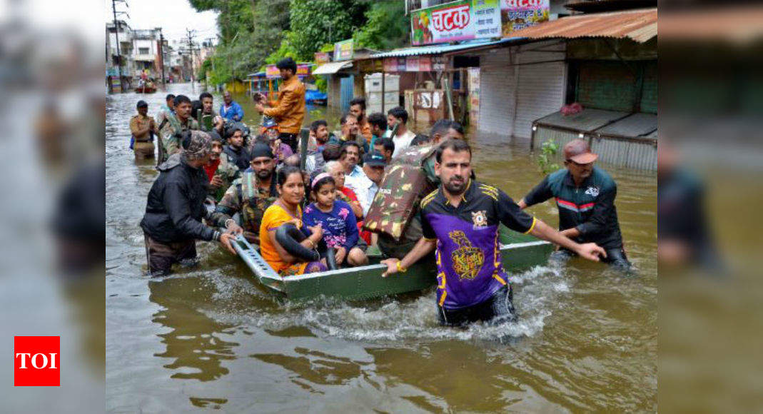 Floods pile on misery on people in several states; Kerala, Maharashtra ...