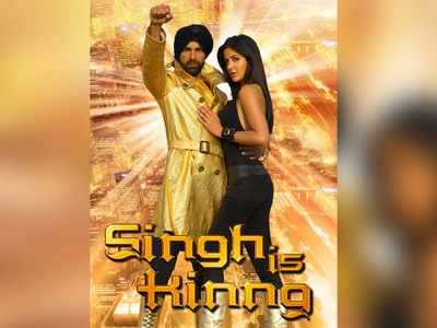 Fans shower love as Akshay Kumar and Katrina Kaif starrer 'Singh Is Kinng' turned 11 years old