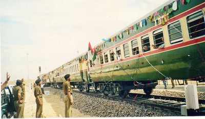 Thar Express reaches last station on Indian side of border