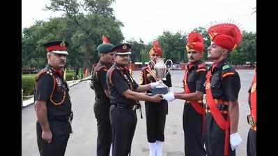230 recruits pass out as guardsmenfrom Kamptee Regimental Centre