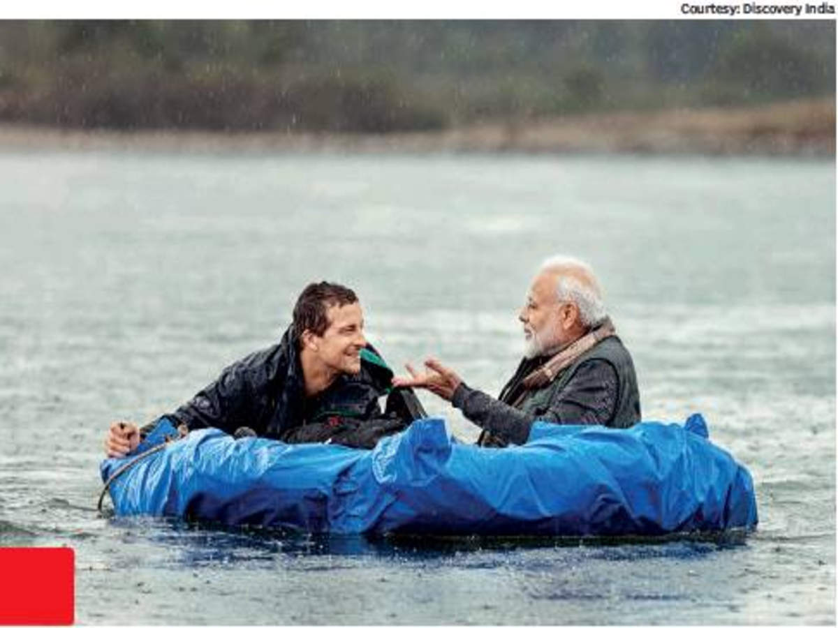 Narendra Modi You Won T Believe The Sight Of The Pm Soaking Wet India News Times Of India