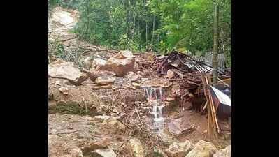 Kerala witnessed 80 landslides in three days