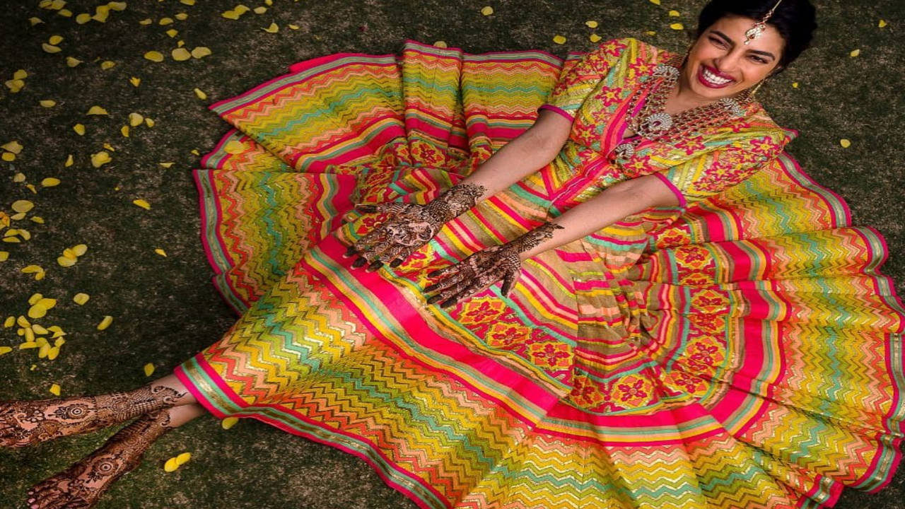 Girls Rajasthani Ghoomar Folk Dance Multi Yellow Costume (Lehenga,Top, –  The Dance Bible