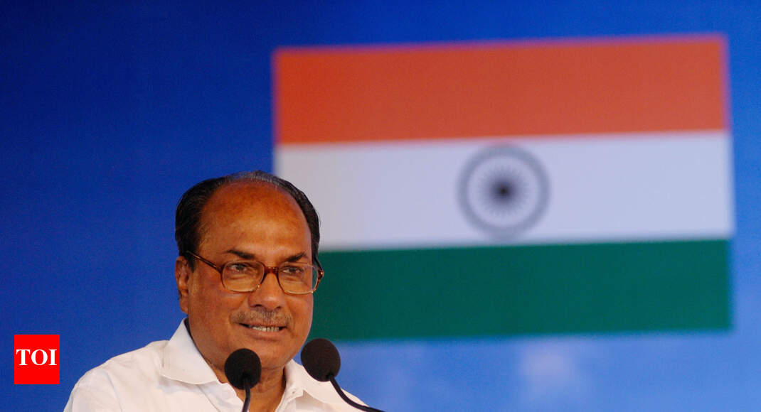 Spare Sonia the pressure of leading Cong: Antony