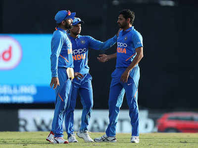 India vs West Indies, 2nd ODI: Virat Kohli, Bhuvneshwar Kumar star in India's 59-run win