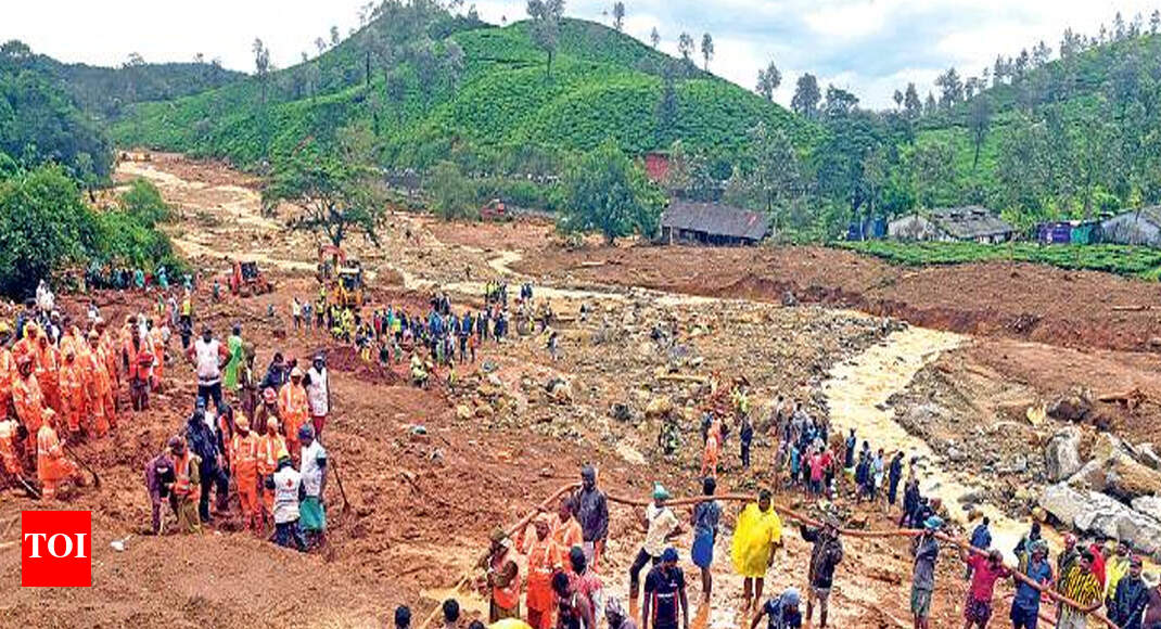 Puthumala landslide toll rises to 10 Kozhikode News Times of India