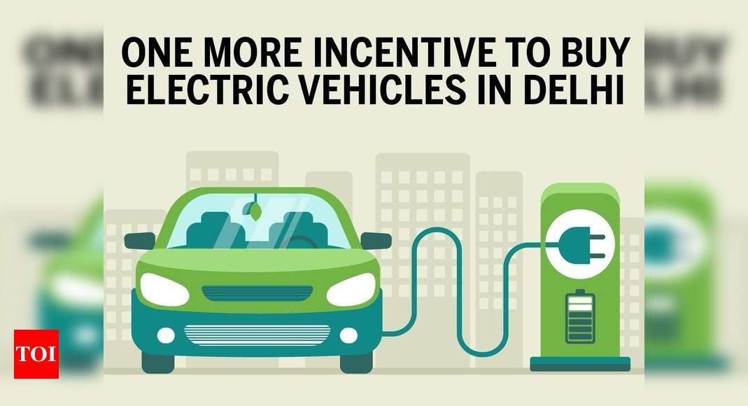 Infographic One more incentive to buy electric vehicles in Delhi
