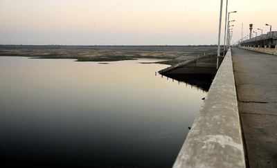 Narmada waters flow into Dantiwada dam | Rajkot News - Times of India