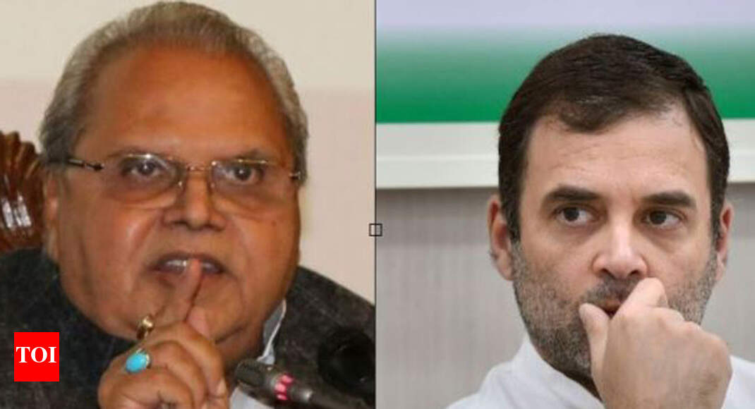 Will send aircraft for Rahul to visit J&K: Malik