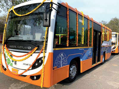 Gujarat on e-bus fast track | Ahmedabad News - Times of India