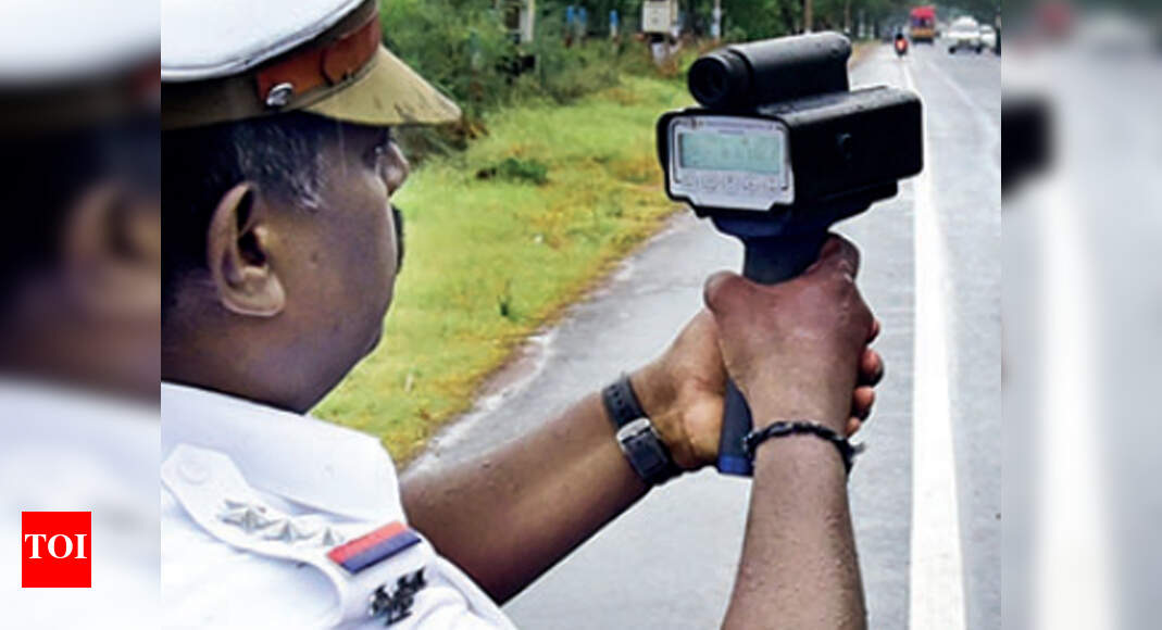 Chennai Traffic cops along ECR, OMR to get 13 hitech radar guns to