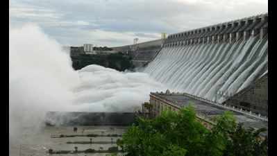 Telangana: All 26 gates of Nagarjuna Sagar dam opened
