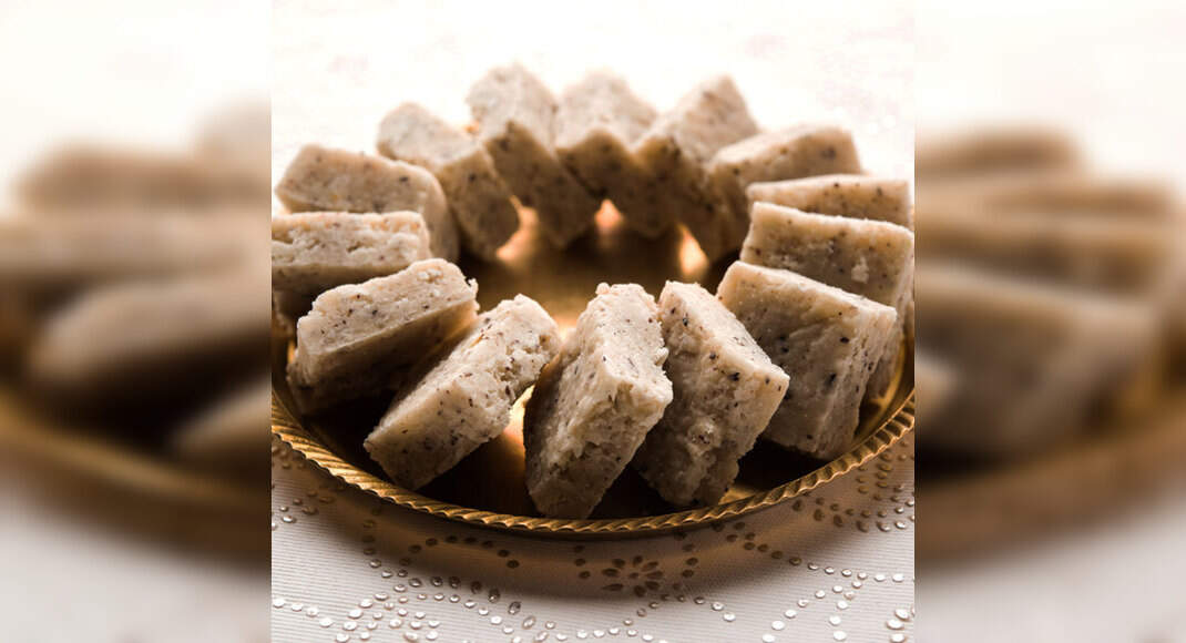 Nariyal Burfi Recipe: How to make Nariyal Burfi Recipe for Diwali at Home | Homemade Nariyal Burfi R