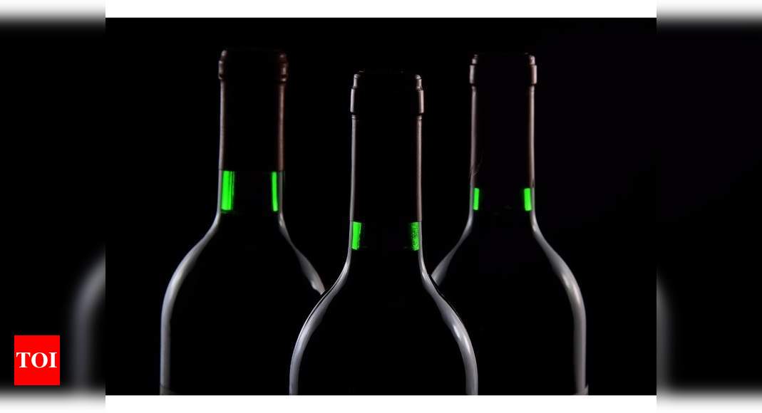 Tap on these bottles of wine with your phone to know more about them ...