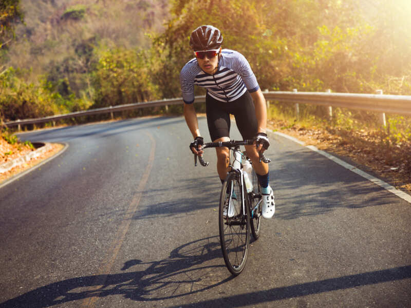 a cyclist