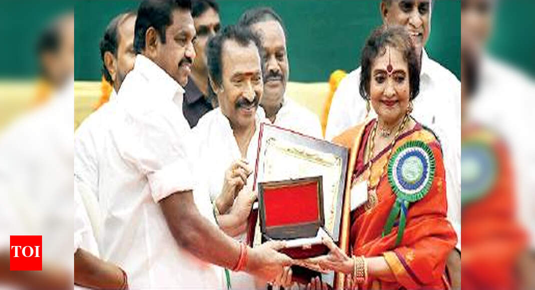 Kalaimamani award named after Jayalalithaa from next year, says Edappadi K Palaniswami Chennai