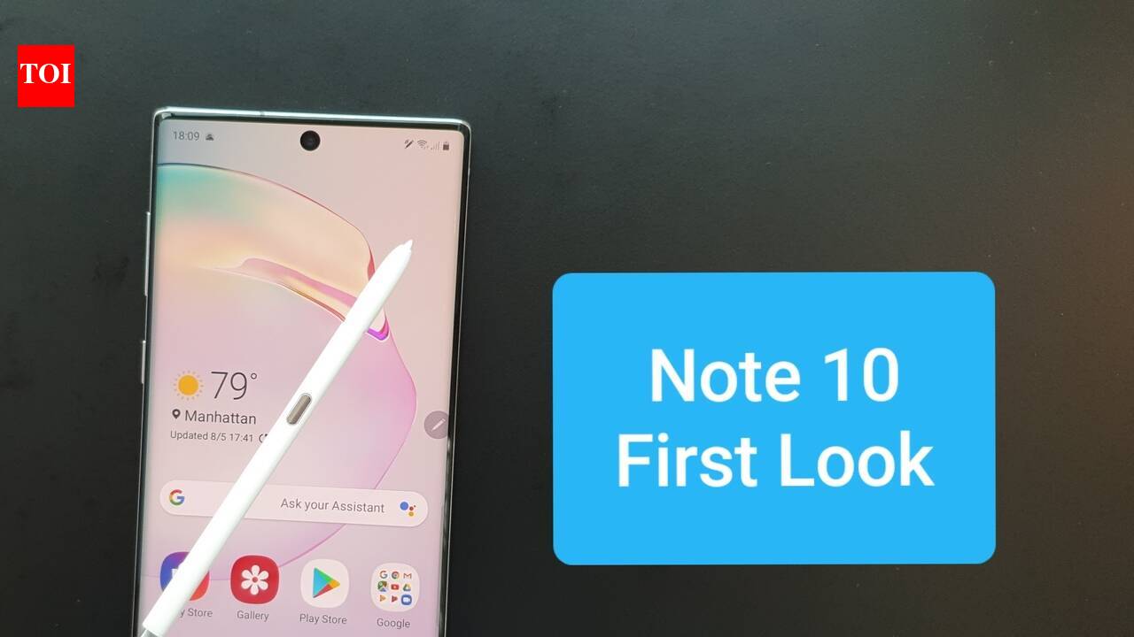Samsung Galaxy Note 10 first look
