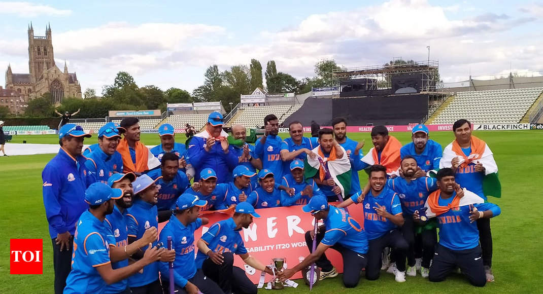 India wins Physical Disability T20 World Cricket Series 2019 by defeating England by 36 runs