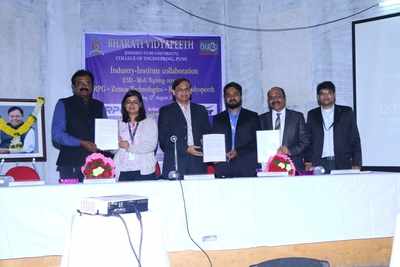 MoU signed between Bharati Vidyapeeth College of Engineering and RPG-Zensar technologies