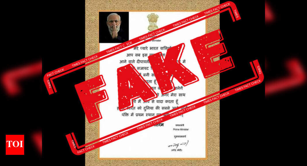 FAKE ALERT: No, PM Modi didn’t urge people to use only Indian products ...