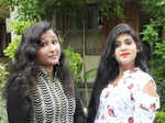 Tasmiya and Shradha