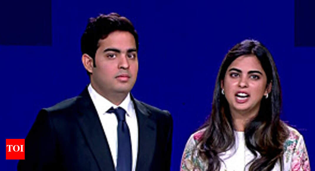 Mukesh Ambani grooms heirs to $50bn fortune