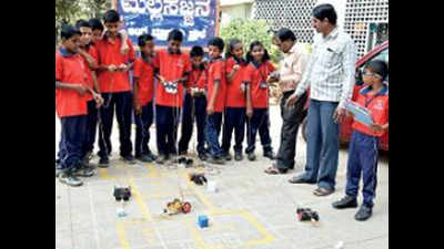 91-year-old Dharwad school inculcates life skills in students through sports