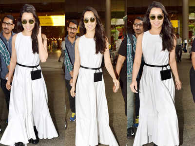 Shraddha Kapoor looks fresh as a daisy as she gets papped at the airport