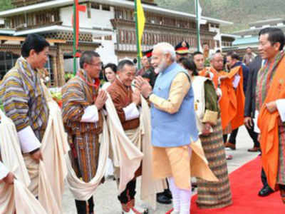 PM Modi reaches out to people of Bhutan, tweets in local language