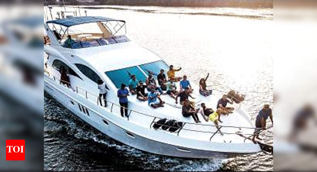 From Celebrating Anniversaries To Reunions Tourists Hire Yachts Ride Harleys In Goa Goa News Times Of India