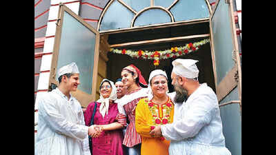 Zoroastrian community celebration