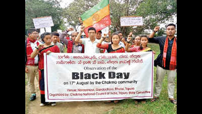 Chakma tribals observe 'Black Day' against 1947 'mistake'