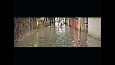 Waterlogging keeps residents indoors as downpour showers monsoon misery