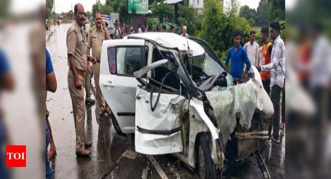 ‘The truck came straight, rammed our car before we could steer away ...