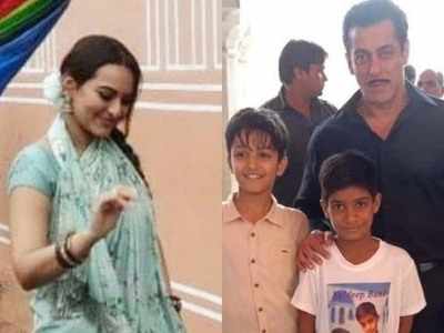 Photos: Salman Khan poses with his little fans in Jaipur during 'Dabangg 3' shoot