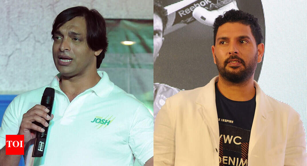 Yuvraj Singh's cheeky reply to Shoaib Akhtar's tweet on Jofra Archer Yuvraj Singh's cheeky reply to Shoaib Akhtar's tweet on Jofra Archer