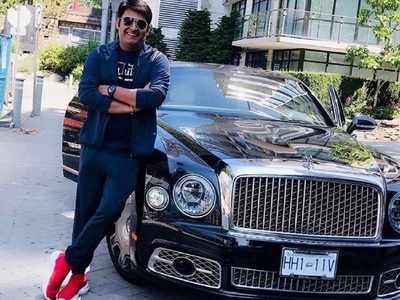 Kapil Sharma poses in style with a luxury car; the comedian can't get over his Canadian holiday