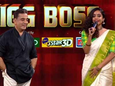 Bigg Boss Tamil 3: Evicted contestant Abhirami Venkatachalam treasures the moments spent with host Kamal Haasan