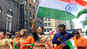 Hina Khan stuns in saree, waves tricolour at the Independence Day parade in New York