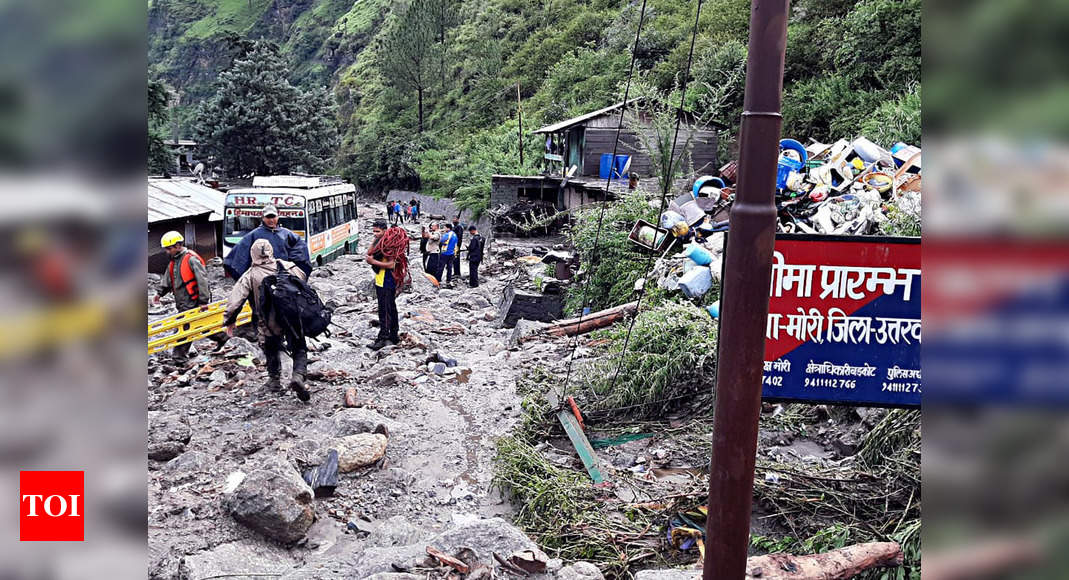 Rain Wreaks Havoc In Uttarakhand, Himachal; Flood-like Situation In ...