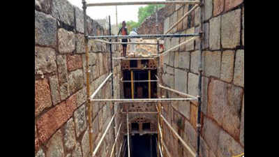 Baoli at Humayun’s Tomb complex gets a facelift