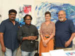 Nagesh Goud, Laxman Aelay, Beatrice De Fays and Vijay Marur