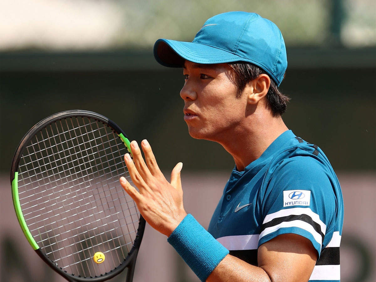 Lee Duck-hee becomes first deaf player to win an ATP main draw match |  Sports - Times of India Videos
