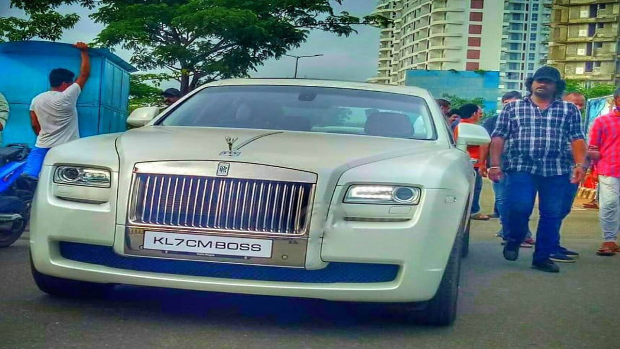 Mammootty Car Collection Rolls Royce