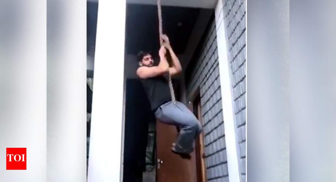 Watch Sidharth Malhotra says 'No excuses for not working out'; does