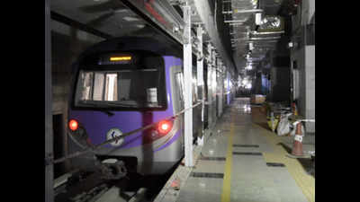 Kolkata East-West Metro starts its underground trial runs till Sealdah station