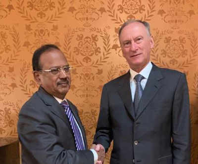 Ahead of PM Modi's Russia visit, NSA Ajit Doval meets his counterpart in Moscow